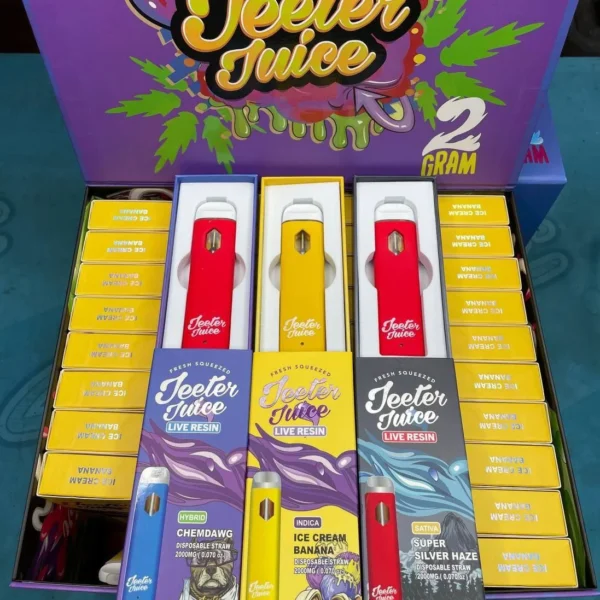 Buy Jeeter Juice 2 Gram THC Disposable Vape Pen & Carts in Dubai